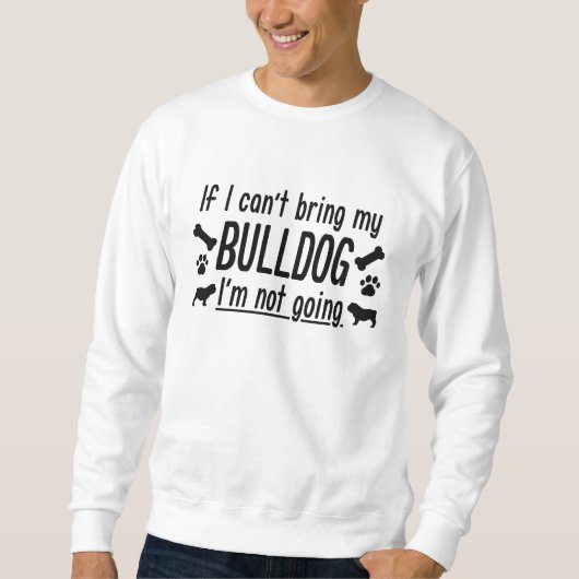 Bulldog Sweatshirt (Vorderseite)
