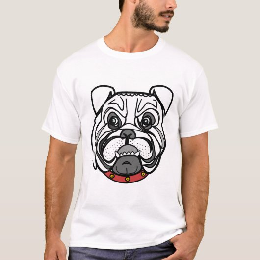 Bulldog-T - Shirt (Vorderseite)