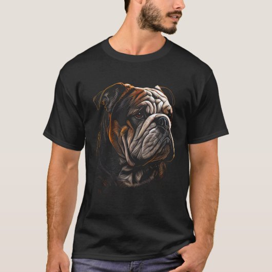 Bulldog T-Shirt (Vorderseite)