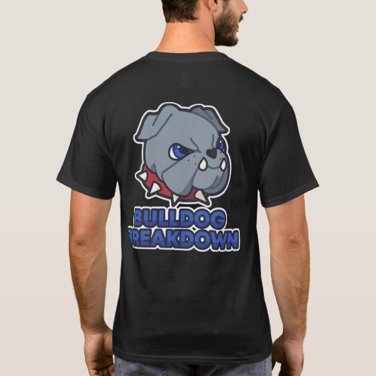 Bulldog-T - Shirt (Rückseite)
