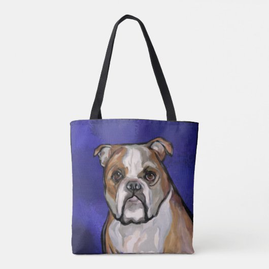 Bulldog Tasche (Rückseite)