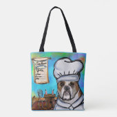 Bulldog Tasche (Rückseite)