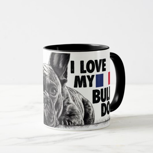 Bulldog Tasse (VorderseiteRechts)