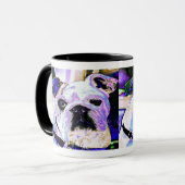 Bulldog Tasse (Vorderseite Links)