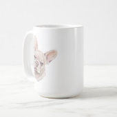 Bulldog-Tasse | 15 oz Kaffeetasse (Vorderseite Links)