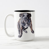 Bulldog Tasse Kaffee Cup Coole englische Bulldog C (Links)