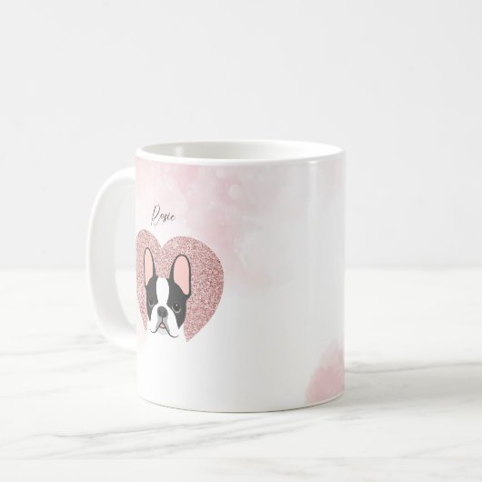 Bulldog-Tasse Kaffeetasse (Vorderseite Links)
