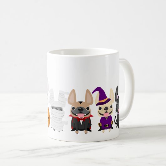 Bulldog-Tasse Kaffeetasse (VorderseiteRechts)