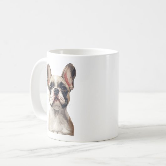 Bulldog-Tasse Kaffeetasse (Vorderseite Links)