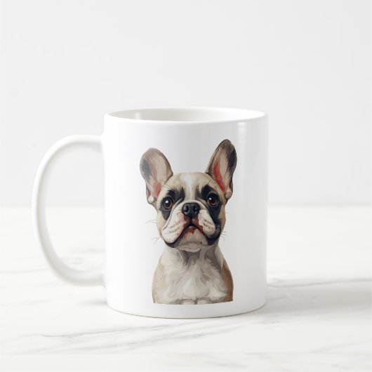Bulldog-Tasse Kaffeetasse (Links)