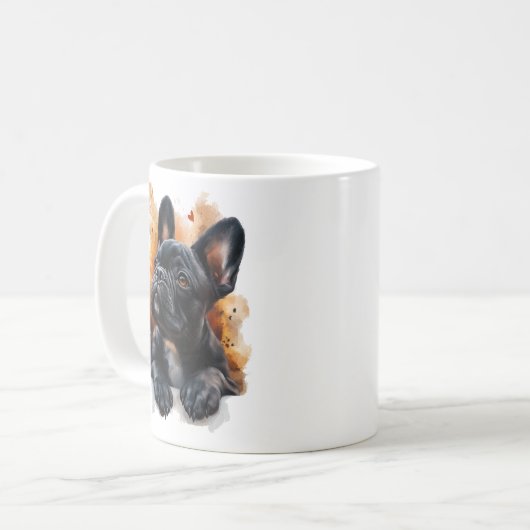 Bulldog-Tasse Kaffeetasse (Vorderseite Links)