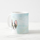 Bulldog-Tasse Kaffeetasse (Vorderseite Links)