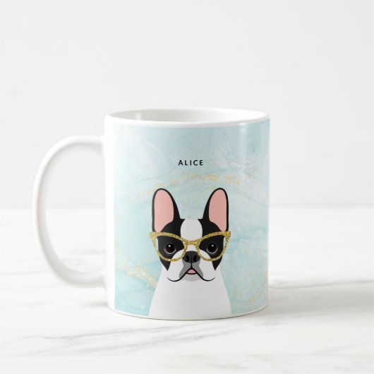 Bulldog-Tasse Kaffeetasse (Links)