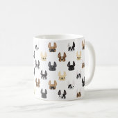 Bulldog-Tasse Kaffeetasse (VorderseiteRechts)