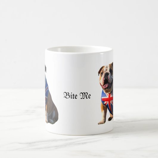 Bulldog-Tasse Kaffeetasse (Mittel)