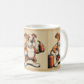 Bulldog-Tasse Kaffeetasse (VorderseiteRechts)