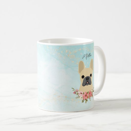 Bulldog-Tasse Kaffeetasse (VorderseiteRechts)
