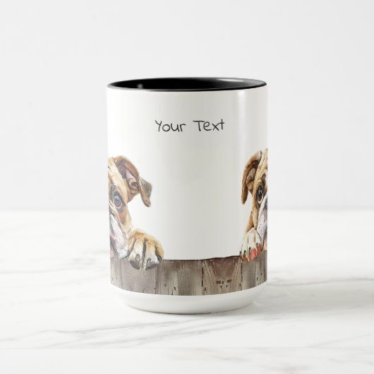 Bulldog-Tasse Tasse (Zentrum)