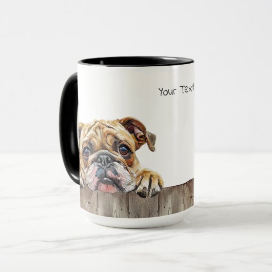 Bulldog-Tasse Tasse (Vorderseite Links)
