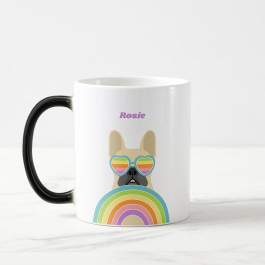 Bulldog-Tasse Verwandlungstasse (Links)