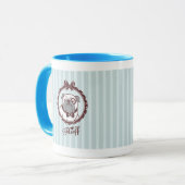 Bulldog-Tasse von Fluff Tasse (Vorderseite Links)