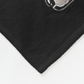 Bulldog Tattoo I Liebe Mama Funny Dog Mütter Fleecedecke (Ecke)