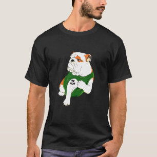Bulldog Tattoo I Liebe Mama Hund T-Shirt