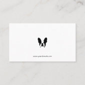 Bulldog Terminkarte (Rückseite)