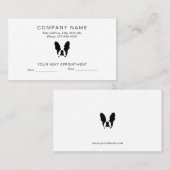 Bulldog Terminkarte (Vorne/Hinten)