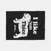 Bulldog Top Fleecedecke (Vorderseite (Horizontal))