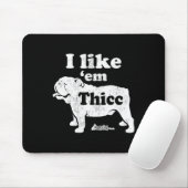 Bulldog Top Mousepad (Mit Mouse)
