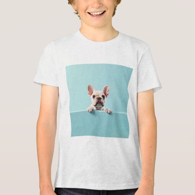Bulldog Tri-Blend Shirt (Vorderseite)