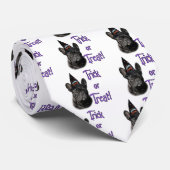 Bulldog Trick Krawatte (Gerollt)