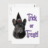 Bulldog Trick Postkarte (Vorne/Hinten)