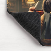 Bulldog trinken in den 1920er Jahren Mousepad (Ecke)