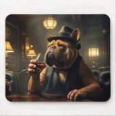 Bulldog trinken in den 1920er Jahren Mousepad (Vorne)