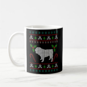 Bulldog Ugly Christmas Funny Dog Kaffeetasse