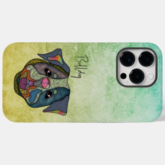 Bulldog-Ugly-Face-Case-Mate-iPhone Case-Mate iPhone Hülle (Rückseite (Horizontal))