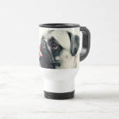Bulldog und Butterfly Reisebecher (VorderseiteRechts)