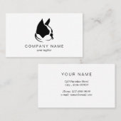 Bulldog und Cat Visitenkarte (Vorne/Hinten)