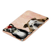 Bulldog und English Bulldog Magnet (Linke Seite)