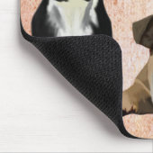 Bulldog und English Bulldog Mousepad (Ecke)