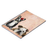 Bulldog und English Bulldog Notizblock (Linke Seite)