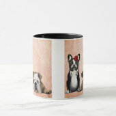 Bulldog und English Bulldog Tasse (Zentrum)