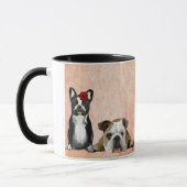Bulldog und English Bulldog Tasse (Links)