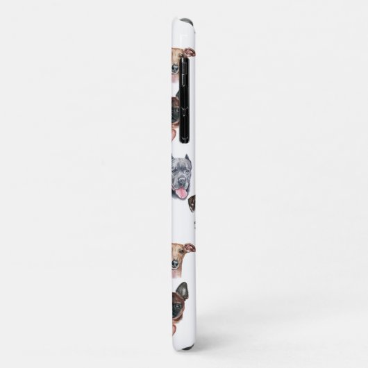 Bulldog und Freunde personalisiert Case-Mate iPhone Hülle (Hinten/Links)