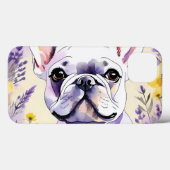 Bulldog und Wildblumen Case-Mate iPhone Hülle (Rückseite (Horizontal))