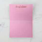 Bulldog Valentine Card Feiertagskarte (Innenseite)