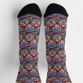 Bulldog Valentinstag Socken (Oben)
