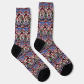 Bulldog Valentinstag Socken (Rechts)